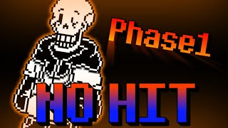 【NO HIT】TSUnderswap Papyrus fight Phase1 by FDY NO HIT [upl. by Rot]