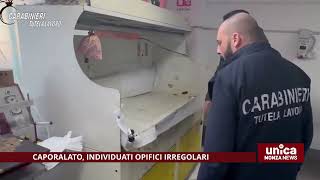 Caporalato individuati opifici irregolari [upl. by Samp946]