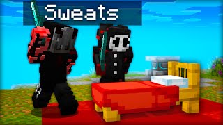 Are Treasure Wars Sweats Good At Bedwars [upl. by Tamer]