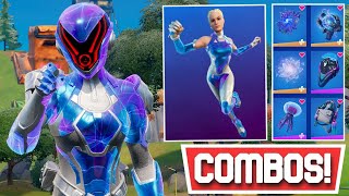 NEW BEST PARADIGM REALITY659 SKIN SPECTRAL STYLE COMBOS  Fortnite [upl. by Aiciled]