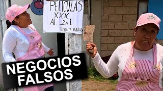 Pongo Negocios en casas de Desconocidos BROMA [upl. by Ramalahs]