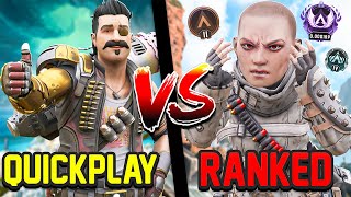 BUT IS RANKED REALLY BETTER THAN TRIOS PUBS Apex Legends [upl. by Aisaim118]