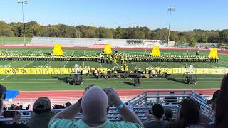 Waynesville HS Marching Band prelims performance at 2024 MSMA State Festival [upl. by Gustin964]