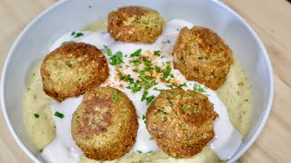 FALAFEL CASERO DE GARBANZOS CRUJIENTE E IRRESISTIBLE❗️ [upl. by Ellehcram415]