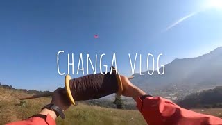 CHANGA VLOG 🪁 Best place to fly kite near kathmandu Nepal Dashain 2077 😊 [upl. by Nosraep]