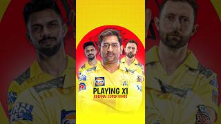 CSKs PROBABLY PLAYING XI FOR IPL 2025 csk ipl2025 iplauction2025 [upl. by Yhtnomit]