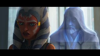 ObiWan Kenobi Tells Ahsoka Tano About Dookus Death Star Wars The Clone Wars S7 Ep10 [upl. by Eenimod]