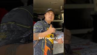 31k DIY Camper Van set up by Vankada thebhudzlife camping vanlifephilippines [upl. by Bocock]