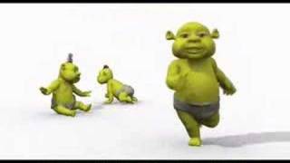 Baby Shreks doing the shake shake [upl. by Anelis]