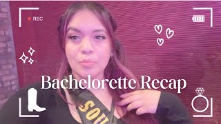 Bachelorette Recap 💎🍹💕👢 [upl. by Adnuahsar699]