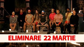 ELIMINARE SURVIVOR 22 MARTIE 2023 ÎNCĂ UN „FAIMOS” DAT AFARĂ [upl. by Redyr]