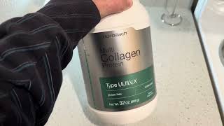 Review  Multi Collagen Protein Powder  Horbäach [upl. by Wahlstrom]