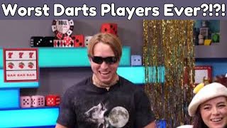 Worst Dart Players Ever  Darts in Smosh Vegas Supercut  Smosh Darts Part 1 [upl. by Marjy152]