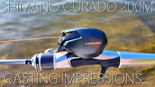 The Curado Ms MAGIC CASTING TRICK over the Curado K Shimano Curado M Casting Impressions [upl. by Astor]