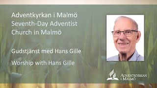 Gudstjänst med Hans Gille [upl. by Pliam]