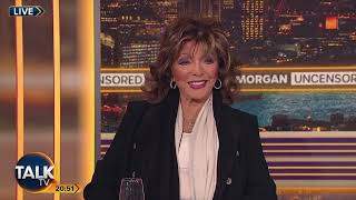 Joan Collins Talks About New Memoir on Piers Morgan Uncensored [upl. by Hussein63]