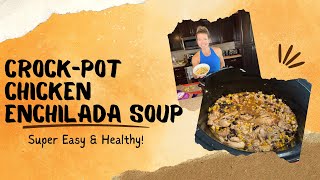 Easy Crockpot Enchilada Soup [upl. by Taggart]