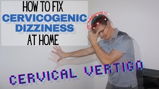 How to Get Rid of Cervicogenic Dizziness  Cervical Dizziness Exercises  Dr Jon Saunders [upl. by Doone]