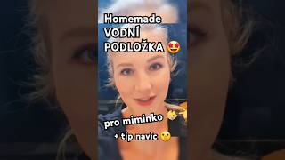 Aktivity pro miminko 🤩 VODNÍ PODLOŽKA ☝️homemade☝️👌 mama mamaandmeplaytime miminko [upl. by Ecnarret766]