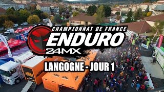 Enduro  Langogne  Résumé samedi [upl. by Aitsirk]