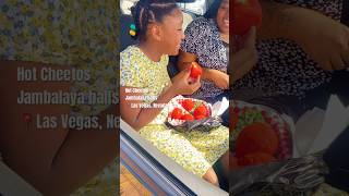 Hot Cheetos Jambalaya Balls☄️Customer Reaction mukbang foodshorts food [upl. by Sille]