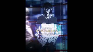 Makishima vs Yokoya  animeedit anime psychopass animanga liargame manga fyp shorts edit [upl. by Atiuqrahc]