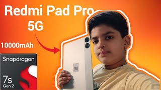 Redmi Pad Pro 5G Tablet  Unboxing Malayalam Review [upl. by Brawner687]