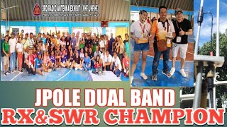 JPOLE DUAL BAND 2024 ANTENNA COMPITITION CHAMPION [upl. by Stalder]