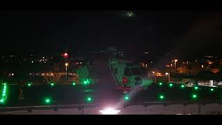 Sikorsky s92a takeoff into the night [upl. by Nilhtac]