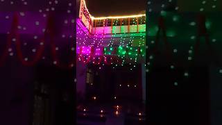 Home Decoration On Diwali 🎇🪔❤️ viralvideo homedecor hometown [upl. by Tullus]