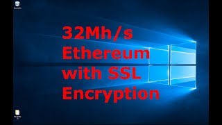 Claymores miner 119 setup with SSL connection for Ethereum [upl. by Brod]