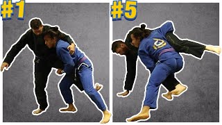 9 easy bjj takedowns every grappler should know [upl. by Nayrda]