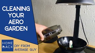 How to clean an AeroGarden  Aerogarden maintenance [upl. by Barncard]