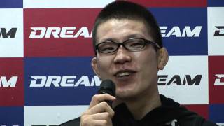 Shinya Aoki  PostFight Interview  DREAM16 [upl. by Gerik]