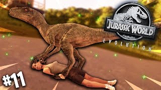 🦖 WIELKA TRAGEDIA NASZ PARK UPADA  Jurassic World Evolution 11 [upl. by Brook]