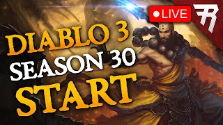 One Last Time Diablo 3 Season 30 Leveling Gameplay [upl. by Lay674]