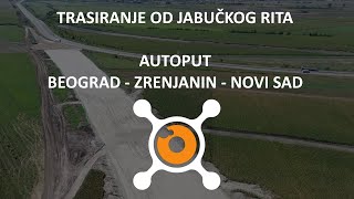 Trasiranje u blizini Beograda  Autoput Beograd  Zrenjanin  Novi Sad  Jul 2024 [upl. by Ahsiniuq]