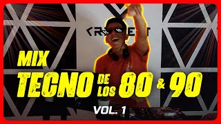 ✅ MIX TECHNO DE LOS 80 Y 90 CLÁSICOS DE ORO  DJ RITMO [upl. by Cindelyn]