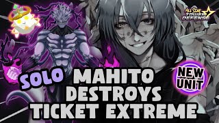 Ticket Extreme  Solo  Mahito  All Star Tower Defense [upl. by Nace360]