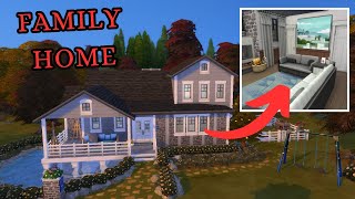 Updated Cottage  The Sims 4 speed build [upl. by Hillman]