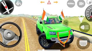 INDIAN RANGE ROVER DEFENDER CAR GAMEPLAY IN THE CITY [upl. by Egnalos583]