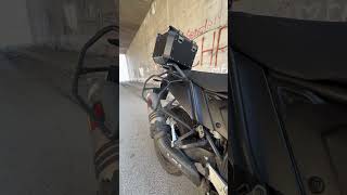 Tenere 700 Black Rally idle sound akrapovic tenere700 [upl. by Garik490]