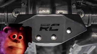 Protect your Rear with the Rough Country Rear Diff Skid plate [upl. by Elocyn374]