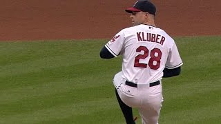 Kluber strikes out 18 Cardinals [upl. by Levitan]