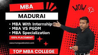 TOP MBA COLLEGE IN MADURAI  BEST MBA COLLEGE IN MADURAI 2025  ADMISSION  FEE [upl. by Ahsocin692]