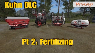 Farming Simulator 17 PS4 Kuhn DLC Pt 2 Fertilizing [upl. by Buchbinder371]