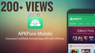 How to download Apkpurehow to download apkpure on andriod [upl. by Delphine117]