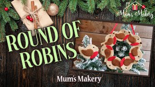 Round Of Robins  Needle Felting Tutorial Step by Step How to [upl. by Franzoni531]