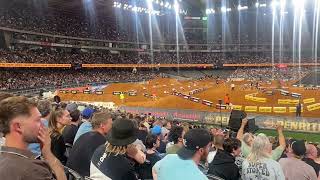 Jett Lawrence and Cooper Webbs crashes Aus X open Marvel Stadium [upl. by Sibylla]