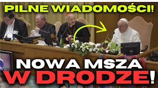 PAPIEŻ FRANCISZEK zszokował WIERNYCH dokumentem przewidującym NOWĄ MSZĘ [upl. by Sidwel]